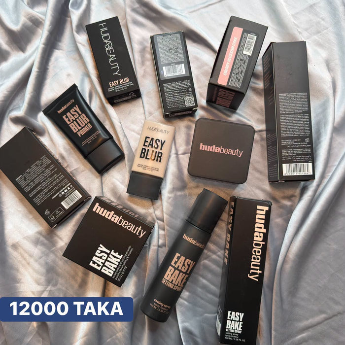Huda Beauty 4-Item Exclusive Makeup Combo (Made In Italy)