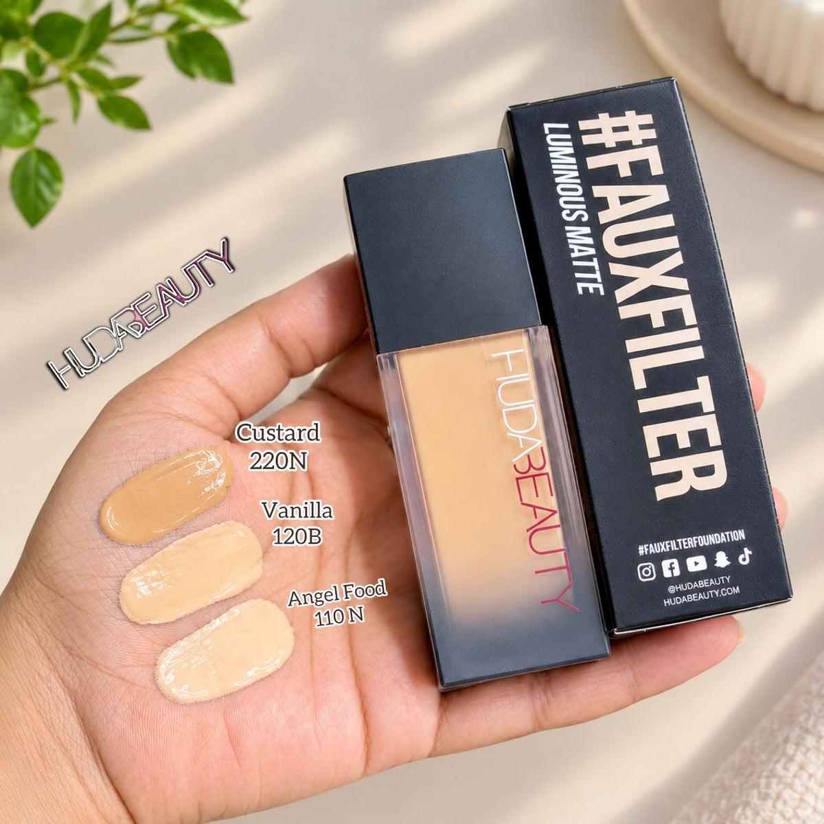 Hudabeauty Faux Filter Luminous Matte Foundation
