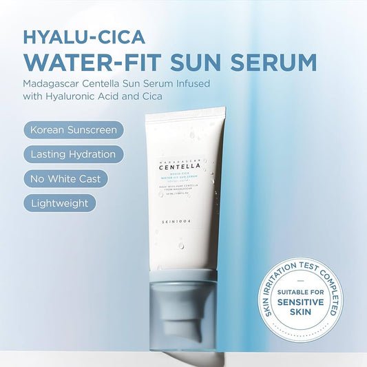 SKIN1004 Centella Hyalu-Cica Water-Fit Sun Serum Sunscreen SPF50+ PA++++
