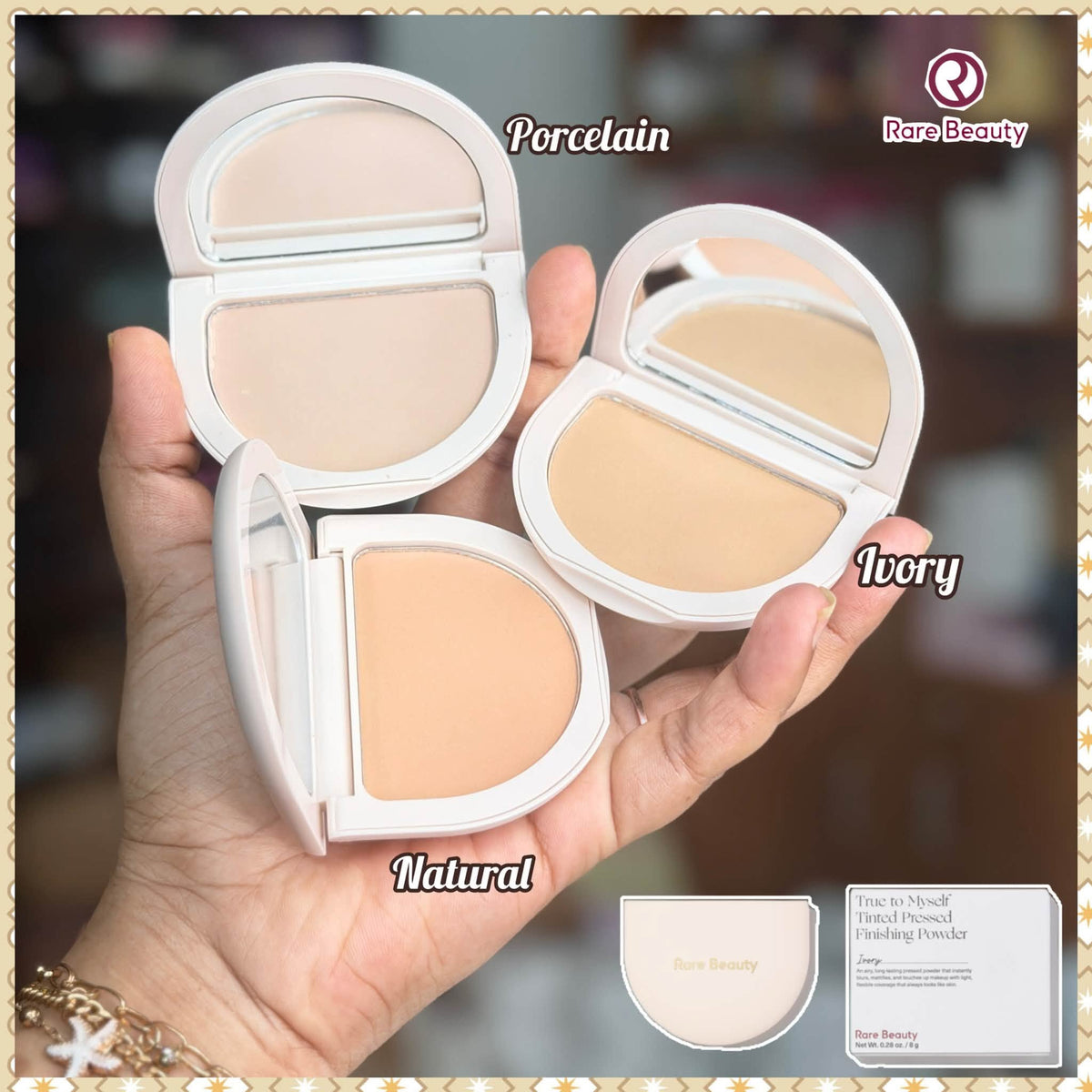 Rare Beauty True to Myself Tinted Pressed Finishing Powder 8g