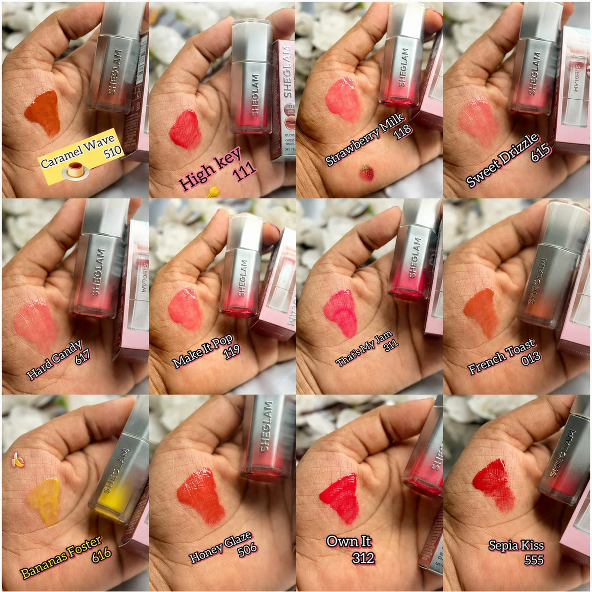 SHEGLAM Glass Lock Airlock Lipgloss