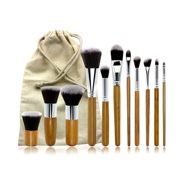 Bamboo Brush With Free Bag