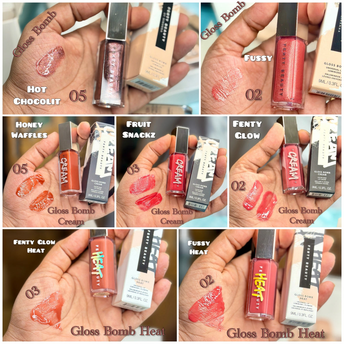 Fenty Beauty Lip Cream / Lip Gloss 1pc