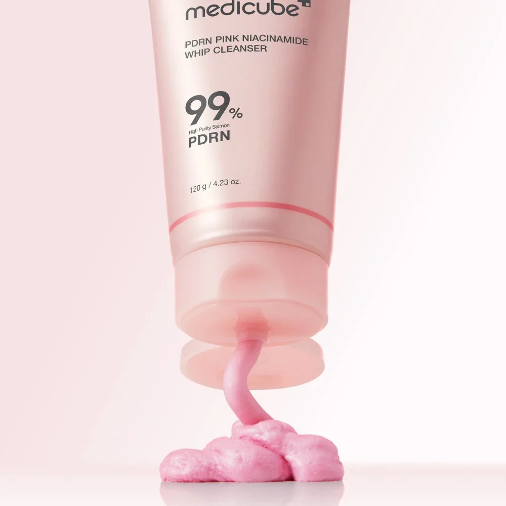 Medicube PDRN Pink Niacinamide Whip Cleanser 120g