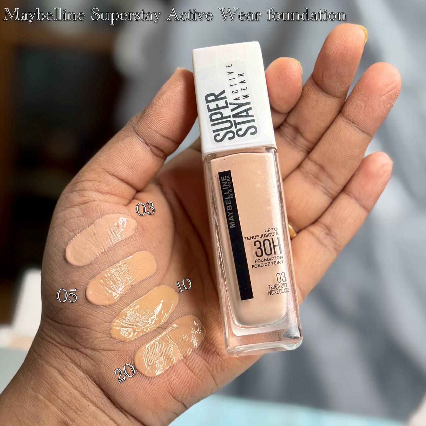Maybelline New York Super Stay 30H Foundation Active Wear