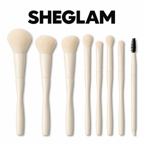 SHEGLAM Makeup Brush Set – 8pcs