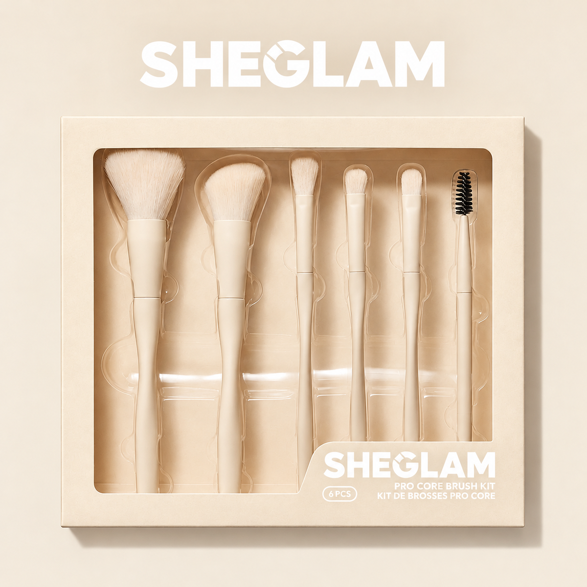 SHEGLAM Makeup Brush Set – 8pcs